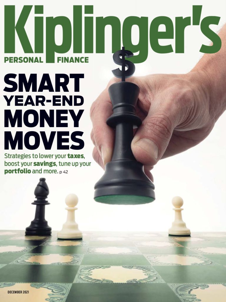 Kiplinger's magazine December 2021 cover