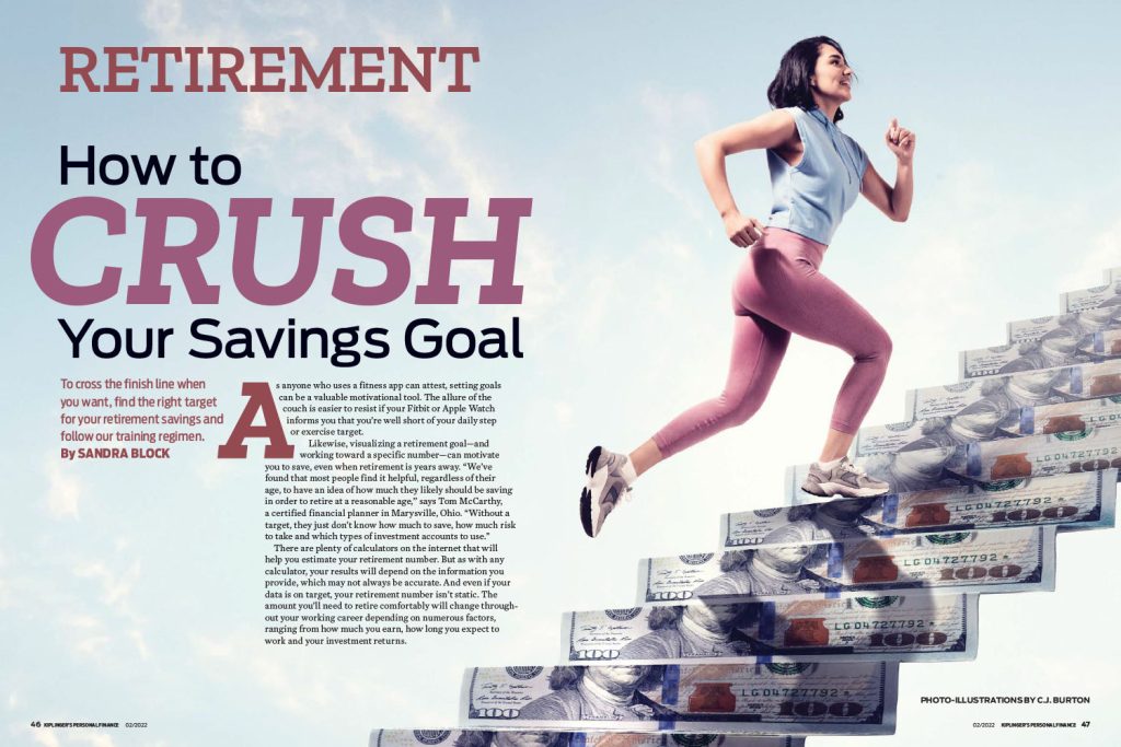 Spread: How to Crush Your Savings Goal